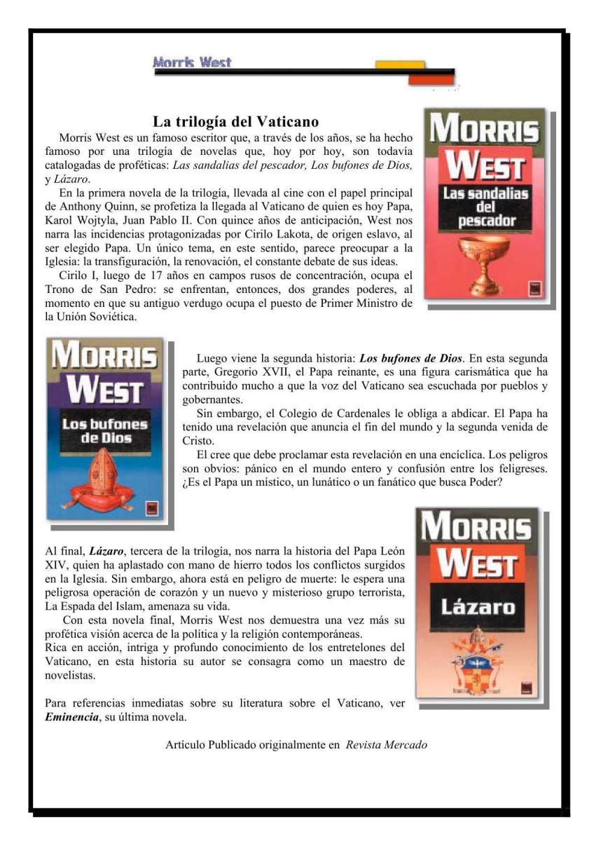 Portada de Lázaro